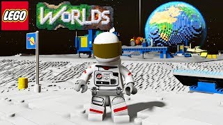 Lego Worlds  Classic Space Pack [upl. by Lillie54]