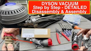 Step by Step Dyson DC65 Repair Detailed disassembly and assembly How to replace internal hose [upl. by Nyletak]