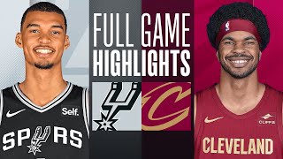 SPURS at CAVALIERS  FULL GAME HIGHLIGHTS  January 7 2024 [upl. by Welton980]