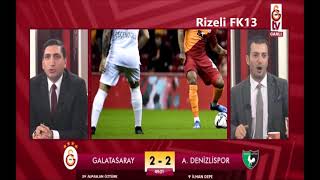 Galatasaray 89 Denizlispor  Gs tv Gol Anları  ZTK quot28 Aralık 2021quot [upl. by Shakespeare]