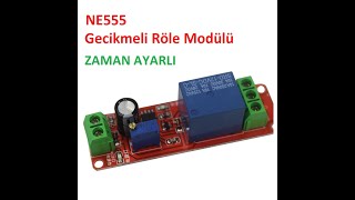 Gecikmeli Zaman Rölesi 12V [upl. by Anuahsat]