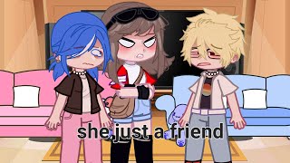 mlb react to marinette  Reuplod because of copy right [upl. by Ecirtnuahs]