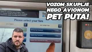 U Engleskoj je putovati vozom pet puta skuplje nego avionom [upl. by Adnorrahs]