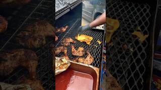 Authentic Jamaican Street Food at Papa Chef Jerk Stall in Toronto  Stuffed Patty amp Jerk Chicken 😋 [upl. by Elaynad560]