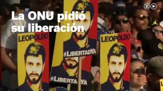 Leopoldo López sale de la cárcel  Internacional [upl. by Starlin]