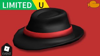 FREE LIMITED UGC  How to get the Elegant Fedora  GolFish ROBLOX [upl. by Pavior]