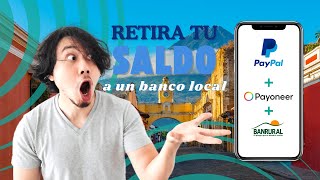 RETIRA tu saldo de PAYPAL a un BANCO LOCAL de Guatemala ¡fácil y rápido [upl. by Gauntlett165]