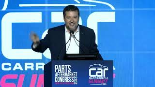 MATTEO SALVINI ALLEVENTO quotPARTS AFTERMARKET CONGRESS 2023quot ROMA 22112023 [upl. by Anielram]