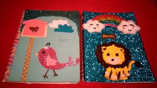 2 Ideas para Forrar Cuadernos Muy CreativasPREESCOLAR [upl. by Fuller]