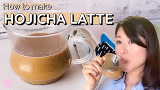 How to Make Hojicha Latte ☕️ The Next Matcha Latte [upl. by Hughett]