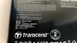 Transcend DVDBrenner Laufwerk USB [upl. by Watts]