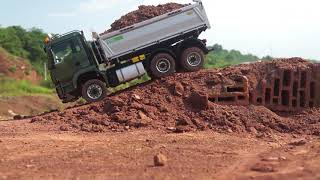 ScaleART MAN 6x6 truck in action RC TRUCK [upl. by Devinna]