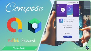 AdMob Rewarded Ads  How to Implement AdMob Rewarded Ad  Compose  Droid code  2024 [upl. by Murage307]