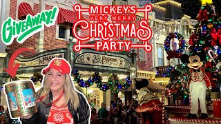 Mickeys Very Merry Christmas Party 2023 Opening Night Food Guide Tour amp Review  Magic Kingdom [upl. by Rialc]