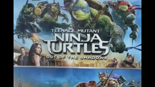 Teenage Mutant Ninja Turtles TMNT  Out of The Shadows Bluray Disc Two Pack Unboxing and Review [upl. by Atinuaj]