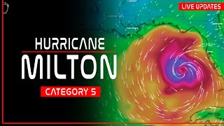 Part 5  Hurricane Milton Live Tracker [upl. by Erna470]