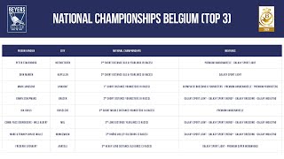 BEYERS NATIONAL CHAMPIONSHIPS TOP 3 KBDB 2024  BELGIUM [upl. by Hertzfeld]