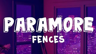 Paramore  Fences  𝚝𝚛𝚊𝚍𝚞𝚌𝚒𝚍𝚊 𝚊𝚕 𝚎𝚜𝚙𝚊ñ𝚘𝚕 [upl. by Ratha]