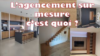 LAgencement surmesure  Présentation NT Menuisier Cuisines Dressings Bibliothèques [upl. by Joshi]