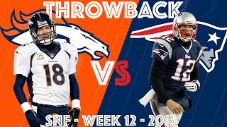 Broncos vs Patriots Wk 12 2013  Bradys 24Point Comeback vs Manning  NFL Classic Highlights [upl. by Eiramaneet]