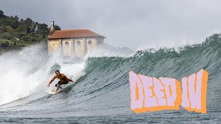 DEEP IN  Summer vibes amp the first winter swell in Mundaka with Pierre Rollet [upl. by Hrutkay]