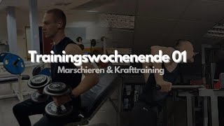 Marsch und Gym  Trainingswochenende Vlog 01 [upl. by Easton]