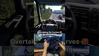 Overtaking On Curves ETS2 EP198  Logitech g29 gameplay shorts ets2 [upl. by Arelc]