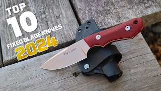 TOP 10 Fixed Blade Knives of 2024  Atlantic Knife [upl. by Ralleigh]