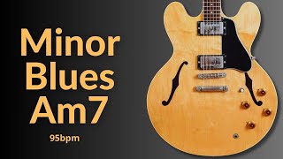 Groovy Guitar Backing Track Blues A Minor [upl. by Isadore]