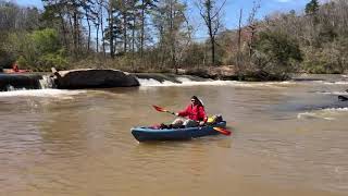 CK1 Venture  The Slide Class IIIII Broad River [upl. by Anstus719]