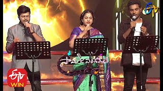 Vilaya Pralaya Moorthy Song Malathy PerformanceSamajavaragamana11th October 2020ETV Telugu [upl. by Nodmac]