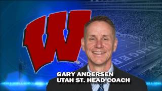 Report Wisconsin to hire Utah States Andersen as football [upl. by Chapman]