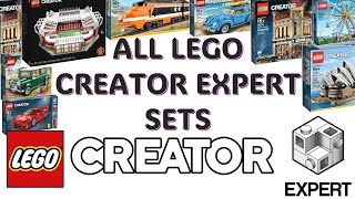 ALL LEGO CREATOR EXPERT SETS [upl. by Roede]