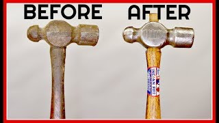 Vintage Rusty Hammer RESTORATION [upl. by Kamila]