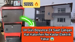 KALORİFER KAZANI 30 GÜNDE NE KADAR ELEKTRİK YAKAR  2022 YENİ ELEKTRİK TARİFESİ NEDİR [upl. by Alwitt]