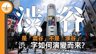 是「澀谷」不是「涉谷」！ 渋字如何演變而來 繁體中文字幕 [upl. by Ronnie]