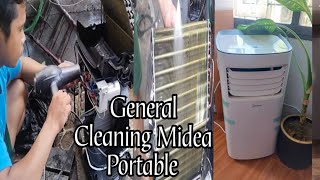 Midea Portable AirconGeneral Cleaning [upl. by Phillane]