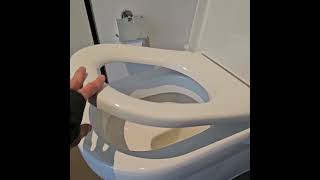 Villeroy amp Boch Architectura Toilet Seat amp Cover soft close not working [upl. by Risser]