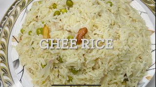 Ghee rice receipe  Coconut milk rice  ಗೀರೈಸ್  Holi special kumudaskitchen [upl. by Crisey518]