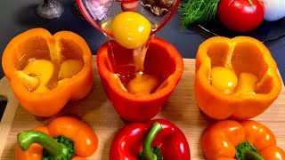 Gefüllte Paprika im Ofen Unvergesslicher Geschmack und einfaches hausgemachtes Rezept [upl. by Nahgiem953]