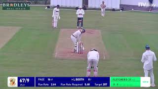 Townville 1st XI vs Undercliffe 1st XI  Bradford Premier League [upl. by Ardnosak]