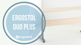 Стол регулируемый по высоте Ergostol Duo Plus [upl. by Elenahc]