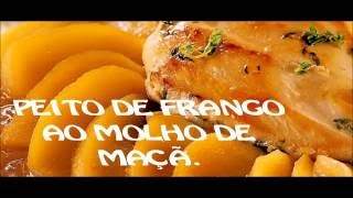 RECEITA DE PEITO DE FRANGO AO MOLHO DE MAÇÃ [upl. by Shererd379]