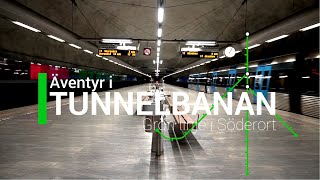 Äventyr i Tunnelbanan del 1 Grön linje i söderort [upl. by Lelah]