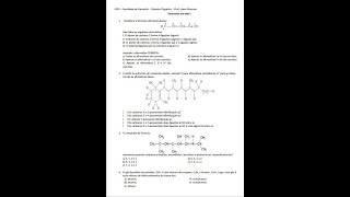 EXERCÍCIOS QUÍMICA ORGÂNICA UPIS [upl. by Aluap]