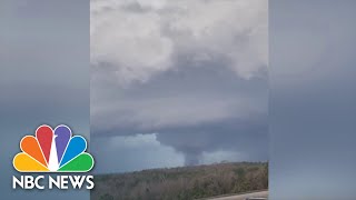 At least 6 dead after tornado tears through Alabama [upl. by Jeu]