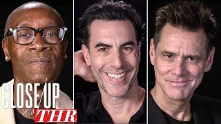 Comedy Actors Roundtable Sacha Baron Cohen Jim Carrey Don Cheadle amp More  Close Up [upl. by Omari]