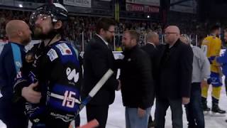 Highlights Deggendorfer SC vs Tilburg Trappers  Game 4 playoff finals Oberliga [upl. by Gibbons]