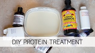 DIY Protein Hair Mask [upl. by Nehr]