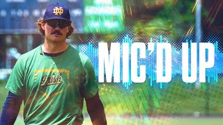 Our Starter with a 286 ERA is MICD UP  Notre Dame Baseball [upl. by Isador]